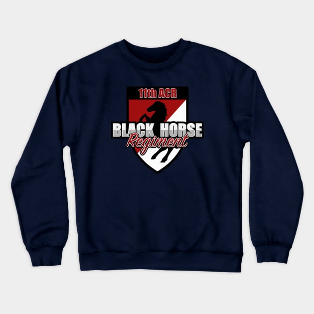 11th Armored Cavalry Regiment Crewneck Sweatshirt by TCP